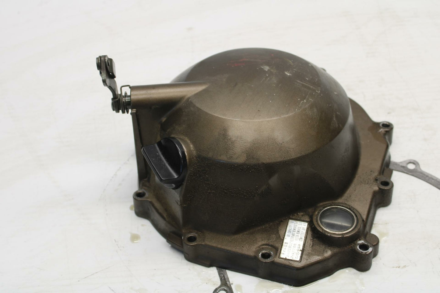 03 KAWASAKI NINJA ZX6RR ZX600K CLUTCH SIDE ENGINE MOTOR COVER BB264