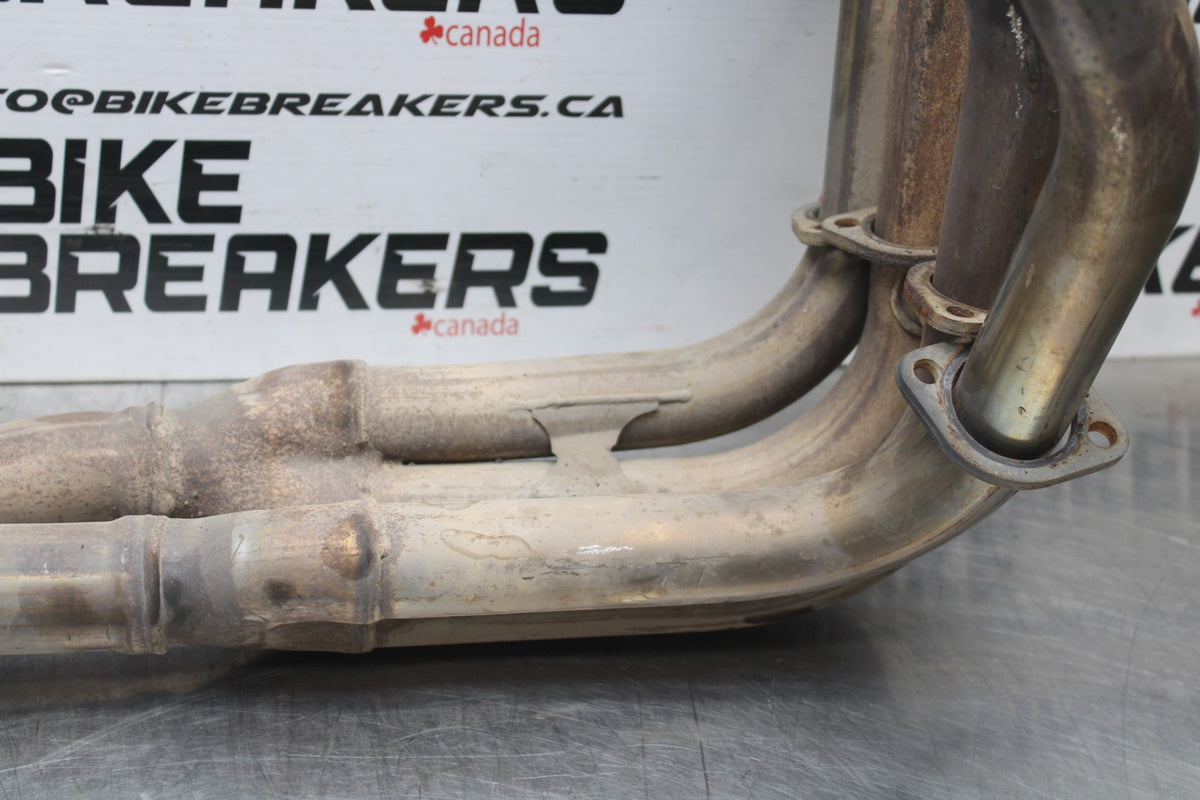 08-09 YAMAHA YZF R6S EXHAUST HEADER PIPES MANIFOLD BB796