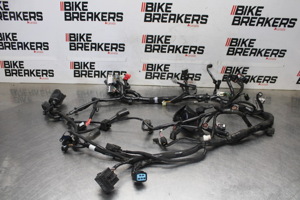 24-25 KAWASAKI NINJA ZX6R MAIN ENGINE WIRING HARNESS MOTOR WIRE LOOM BB939