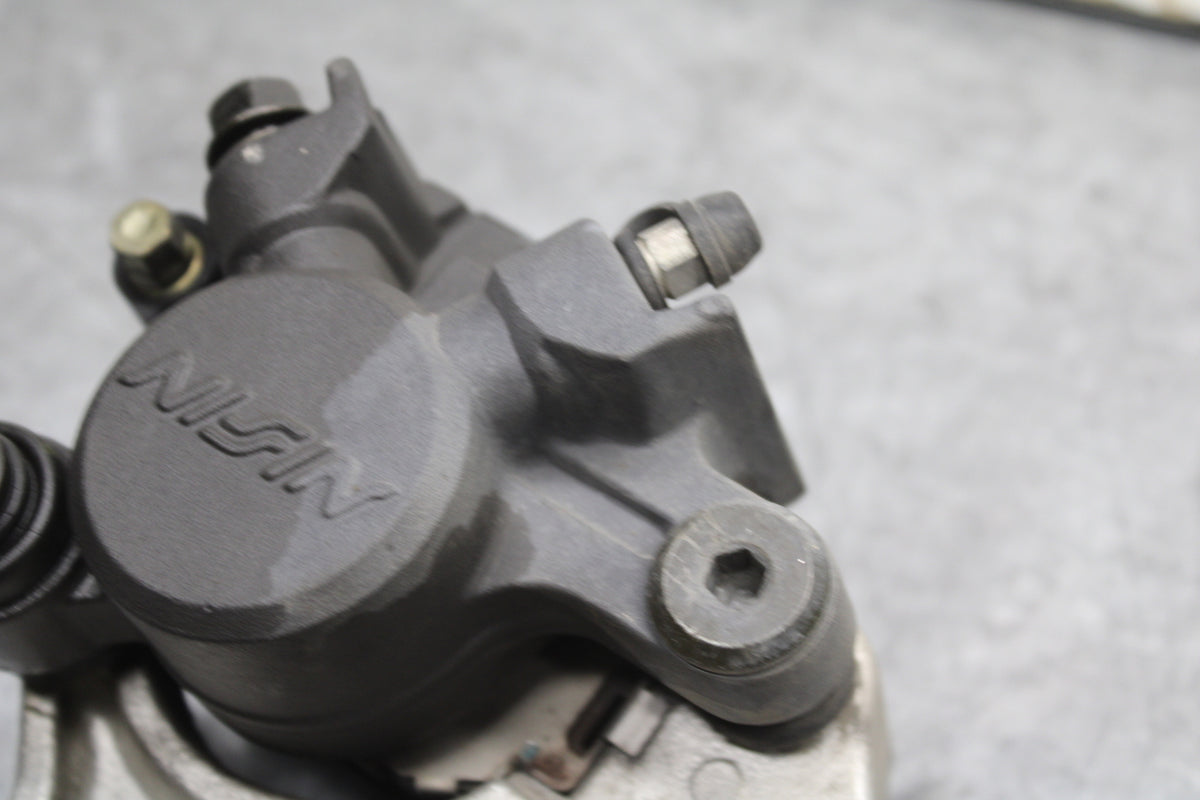 05-06 HONDA CBR600RR REAR BACK BRAKE CALIPER W MOUNT BRACKET BB727