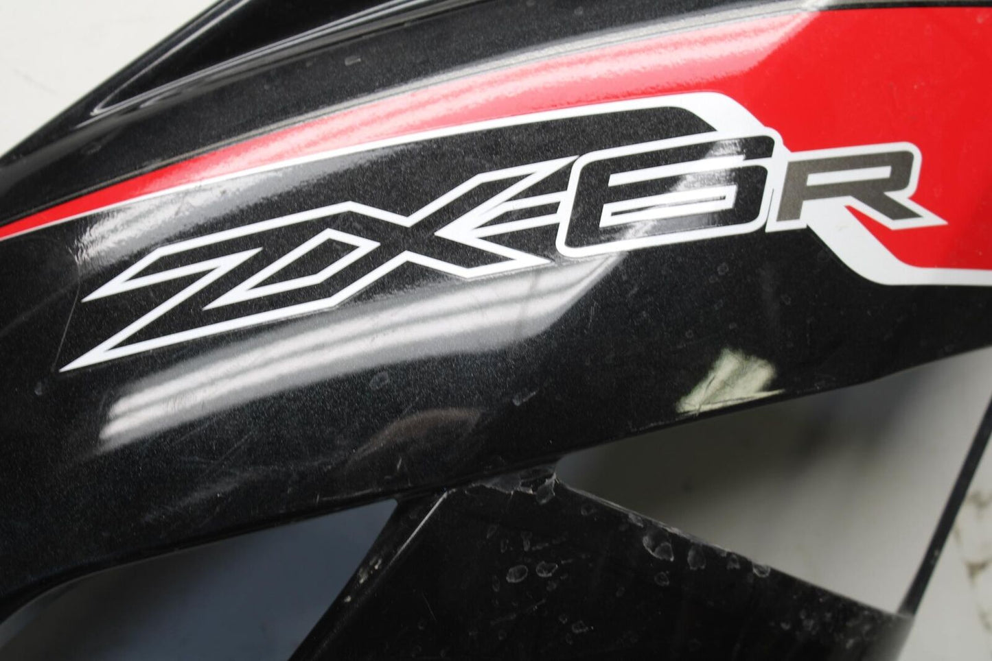 09-12 KAWASAKI NINJA ZX6R RIGHT FRONT SIDE FAIRING COWL SHROUD BB640