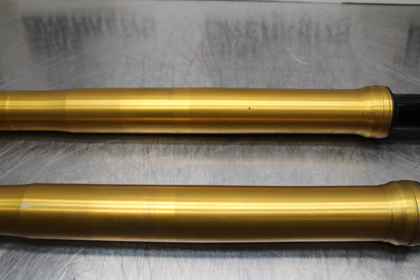 04-05 KAWASAKI NINJA ZX10R FRONT FORKS SHOCK SUSPENSION SET PAIR BB163