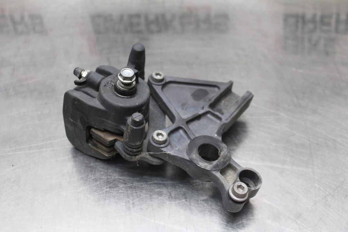 13 KAWASAKI NINJA 650 EX650F ABS REAR BACK BRAKE CALIPER W MOUNT BRACKET BB828