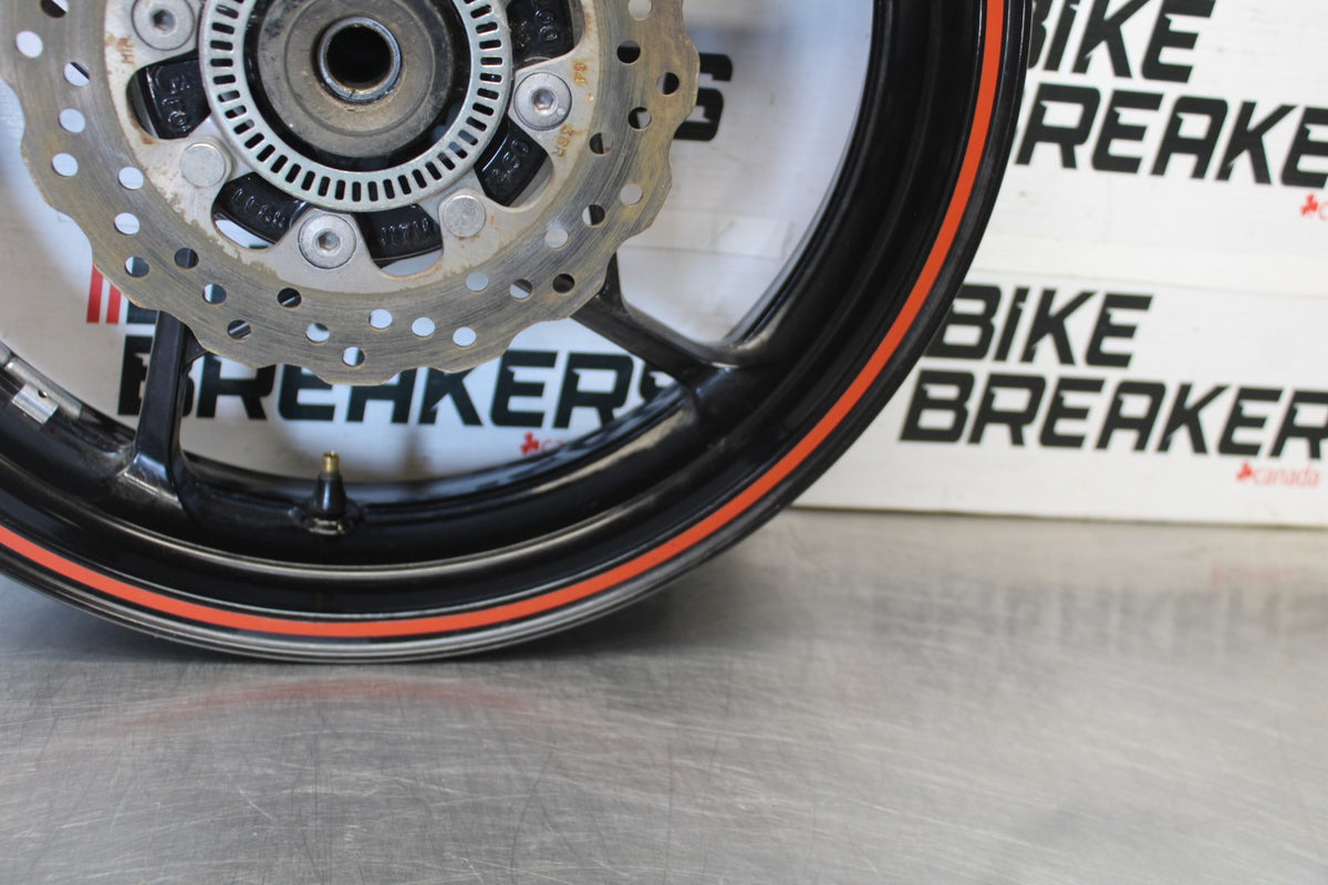 23 KAWASAKI NINJA 650 EX650 REAR WHEEL BACK RIM & ROTOR BB920