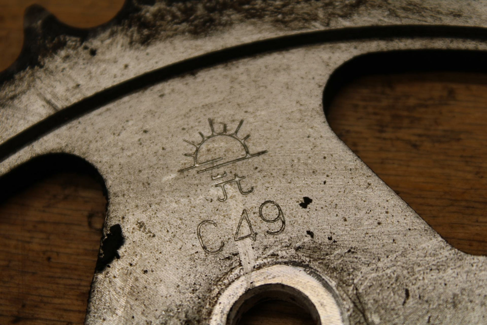 03-06 KAWASAKI Z1000 REAR BACK SPROCKET BB319