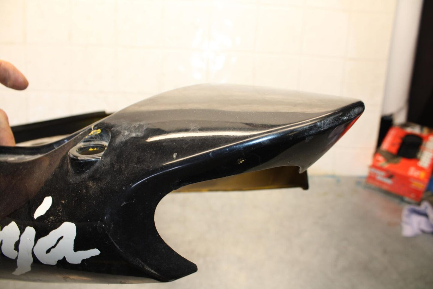 2001 Kawasaki Ninja ZX6 ZX600E REAR BACK TAIL FAIRING COWL SHROUD BB489