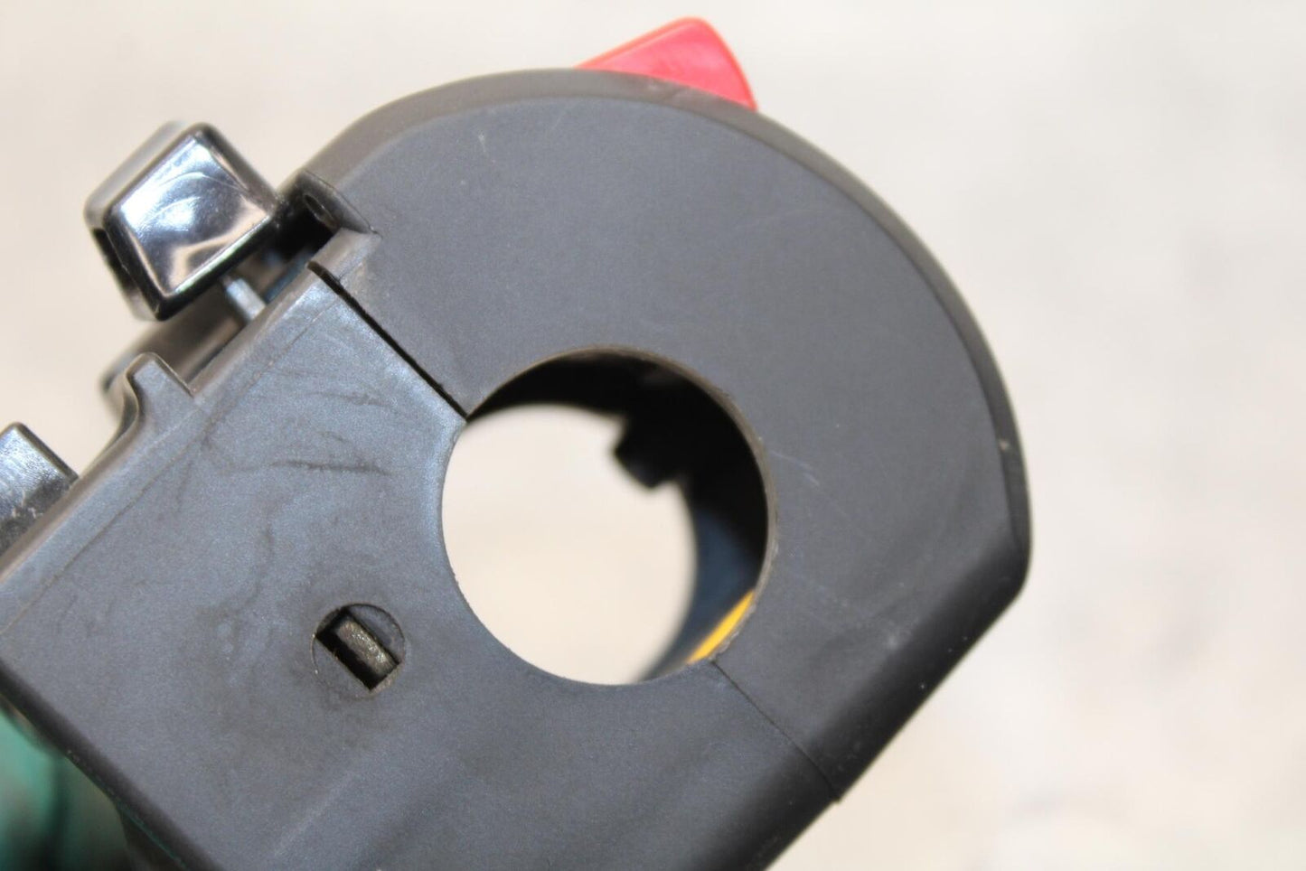 2011 Kawasaki Ninja ZX6R ZX600R RIGHT CLIP ON HANDLE KILL OFF START SWITCH BB587