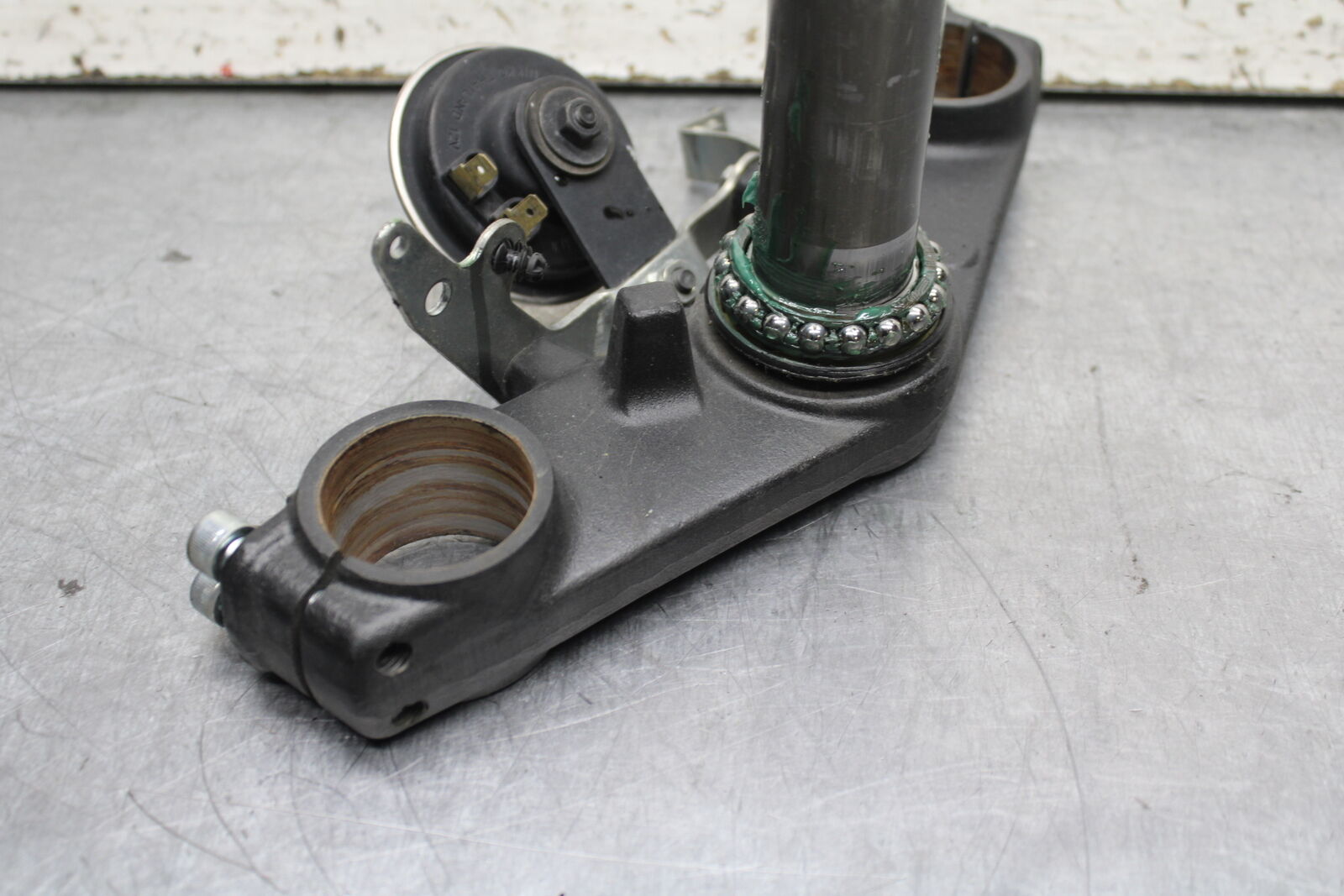 14-15 KAWASAKI NINJA 650 EX650F ABS FRONT CLAMP LOWER TRIPLE TREE STEM BB741