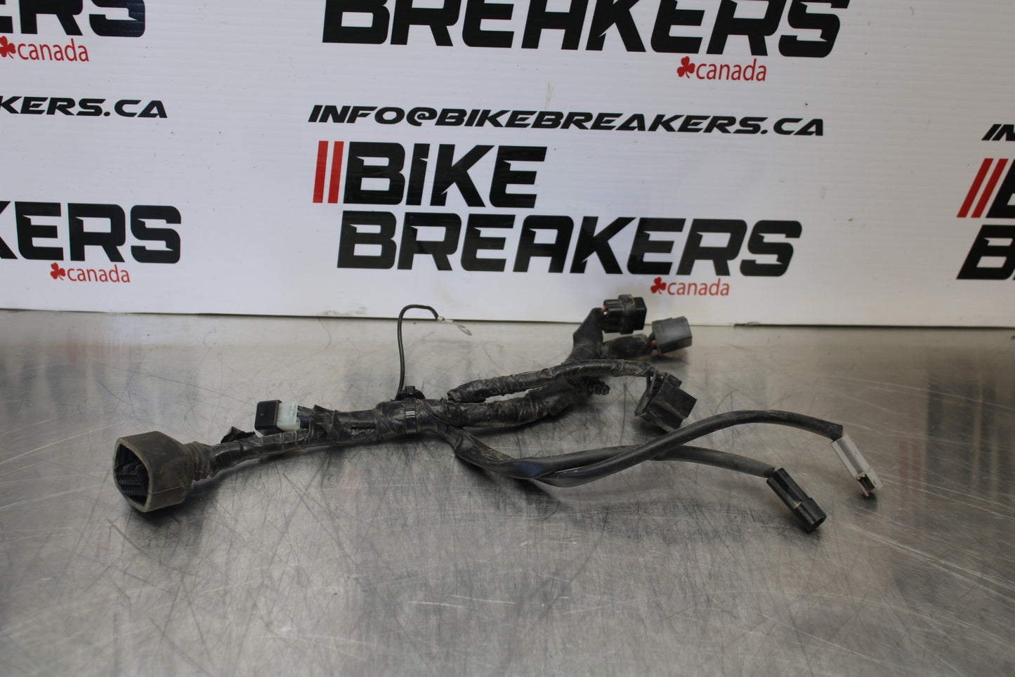 09-15 YAMAHA FZ6R HEADLIGHT SPEEDO GAUGES WIRING HARNESS WIRE LOOM BB161