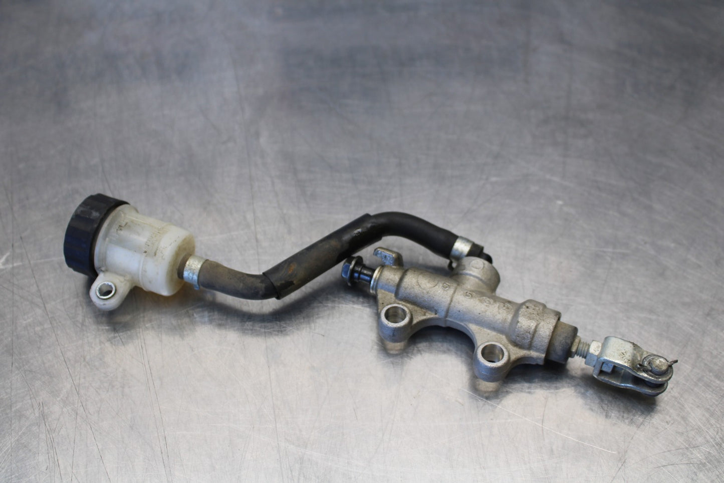 08-18 KAWASAKI KLR650 REAR BACK BRAKE MASTER CYLINDER W RESERVOIR BB183