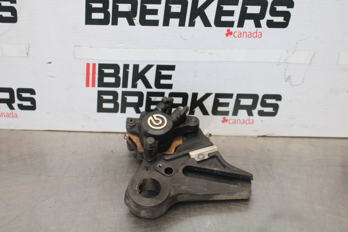 17-20 BMW S1000R REAR BACK BRAKE CALIPER W MOUNT BRACKET BB909