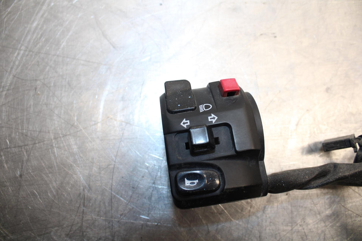 11 KAWASAKI NINJA 650 ER EX 650 LEFT CLIP ON HANDLE HORN SIGNALS SWITCH BB503
