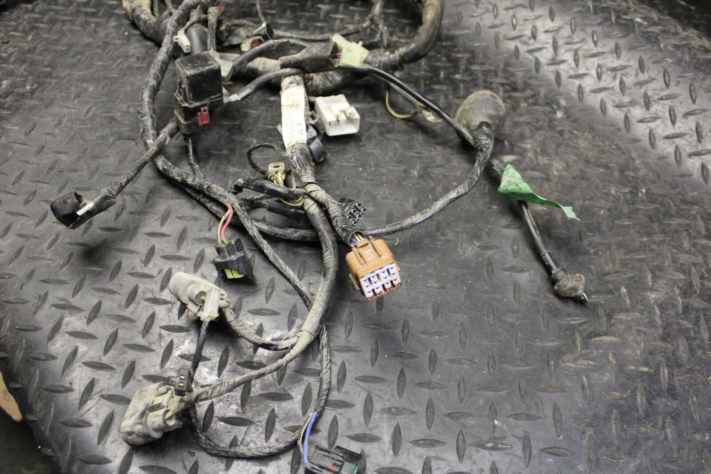 06-07 KAWASAKI NINJA ZX10R MAIN ENGINE WIRING HARNESS MOTOR WIRE LOOM  BB186