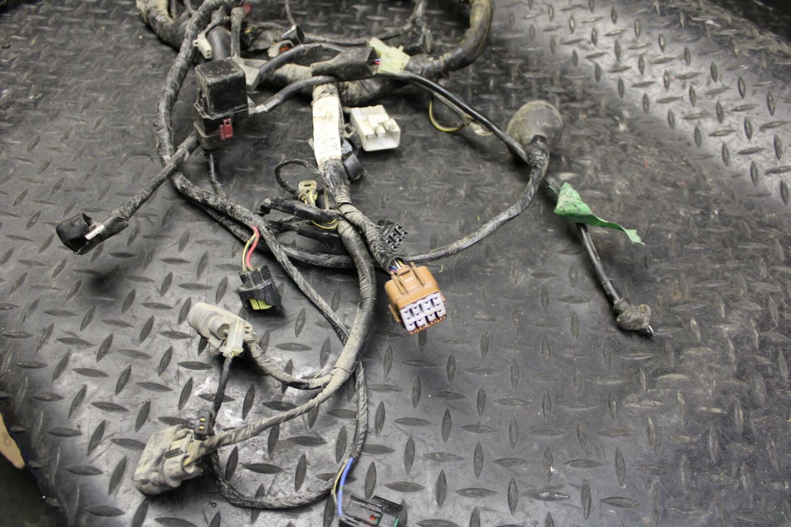 06-07 KAWASAKI NINJA ZX10R MAIN ENGINE WIRING HARNESS MOTOR WIRE LOOM  BB186