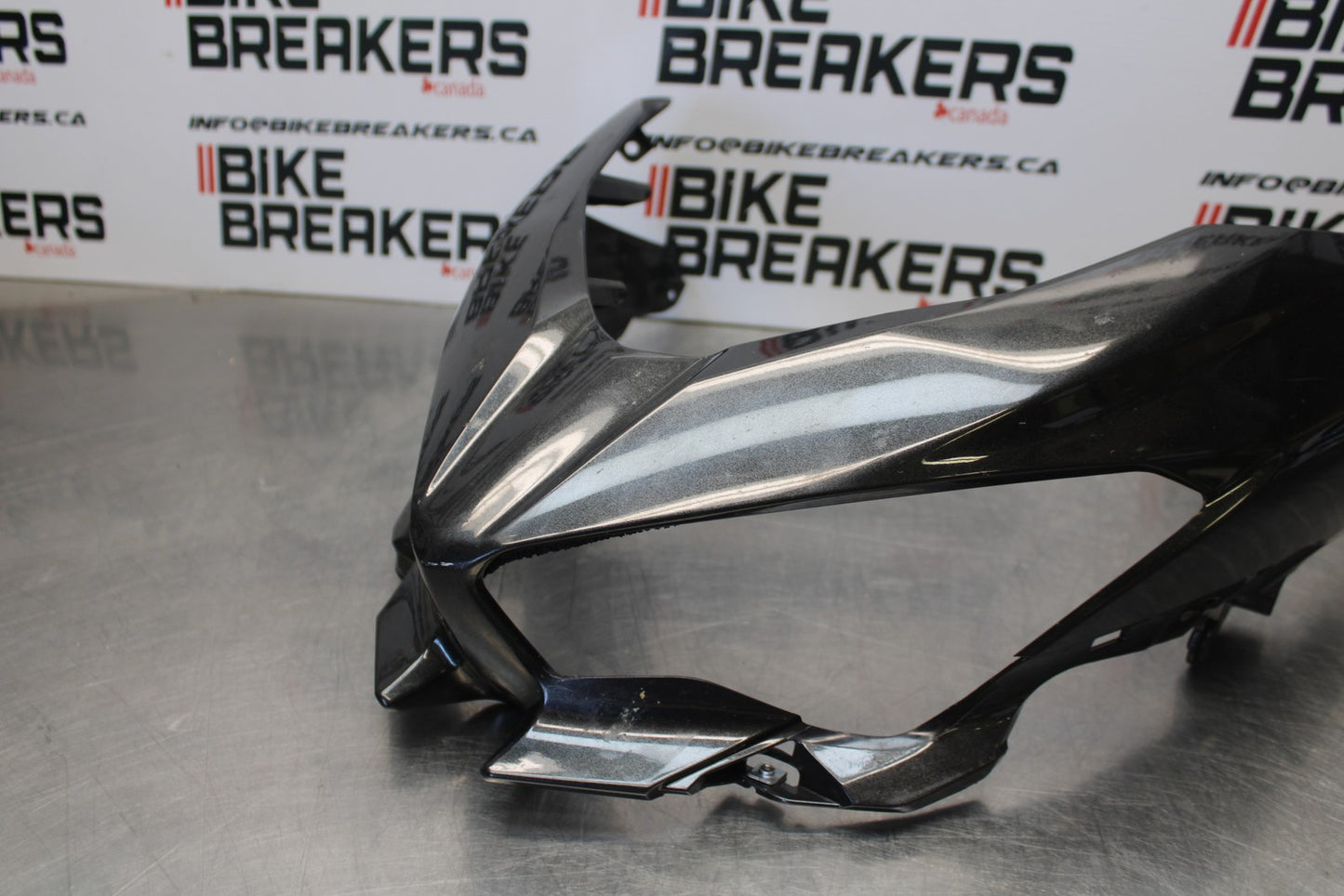 18-23 KAWASAKI NINJA 400 EX400 ABS FRONT UPPER NOSE FAIRING COWL SHROUD BB192