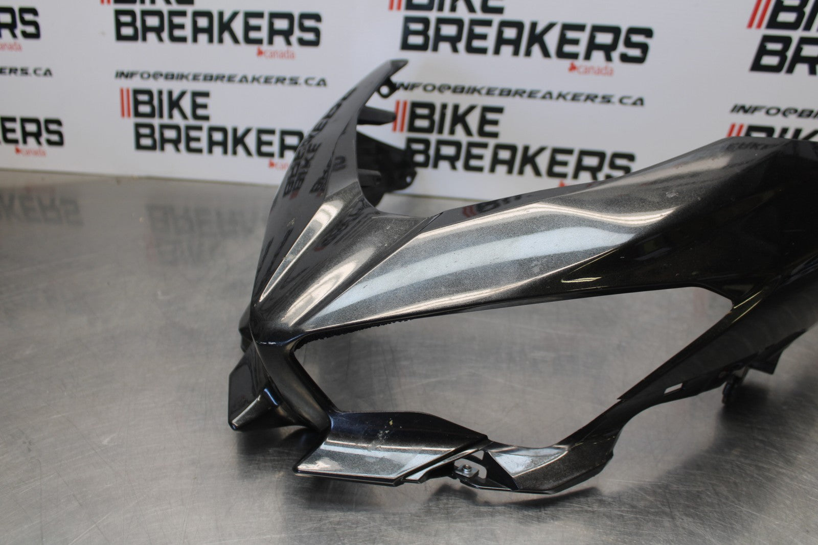 18-23 KAWASAKI NINJA 400 EX400 ABS FRONT UPPER NOSE FAIRING COWL SHROUD BB192