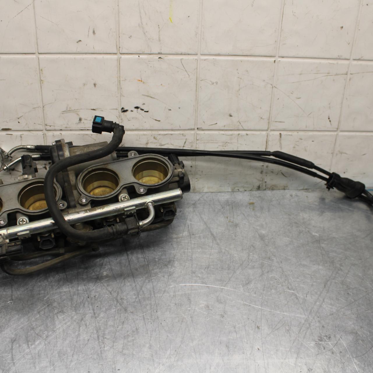 07-08 YAMAHA YZF R1 MAIN FUEL INJECTORS / THROTTLE BODIES BB483
