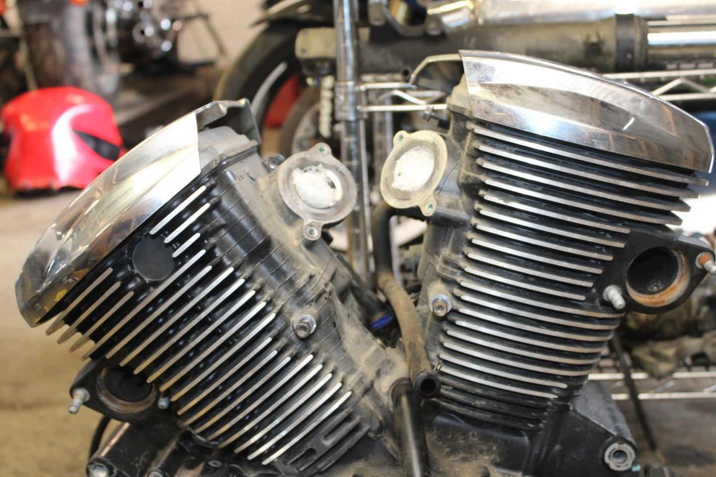 08 KAWASAKI VULCAN 900 ENGINE MOTOR BB184