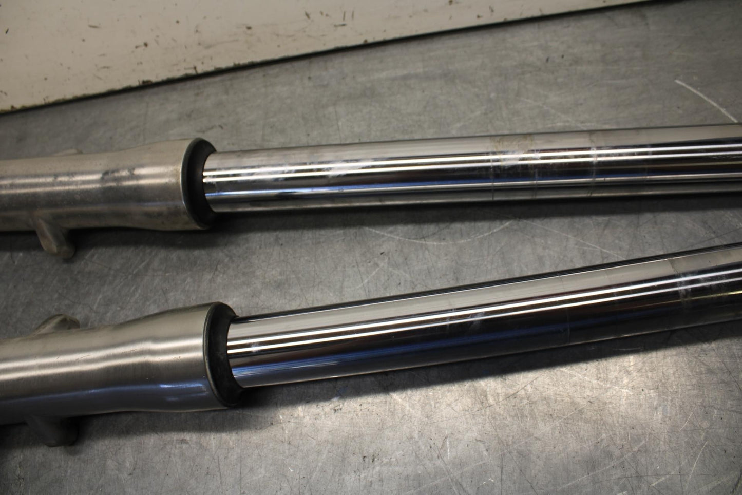 01-02 HONDA SHADOW SPIRIT 750 FRONT FORKS SHOCK SUSPENSION SET PAIR BB632
