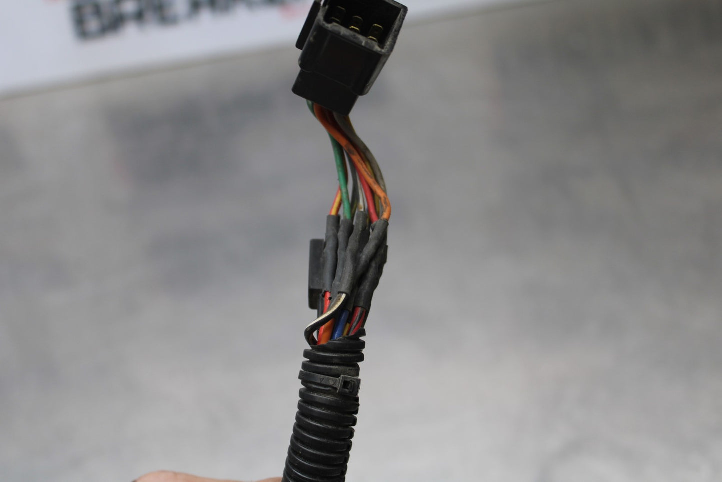 03-08 KAWASAKI VULCAN 1600 LEFT CLIP ON HANDLE HORN SIGNALS SWITCH BB196