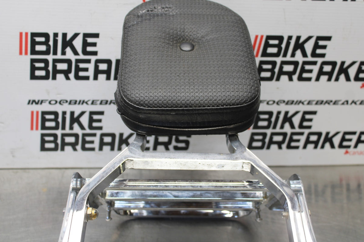 02 KAWASAKI VULCAN 800 VN800B CLASSIC BACK REST SISSY BAR BB862