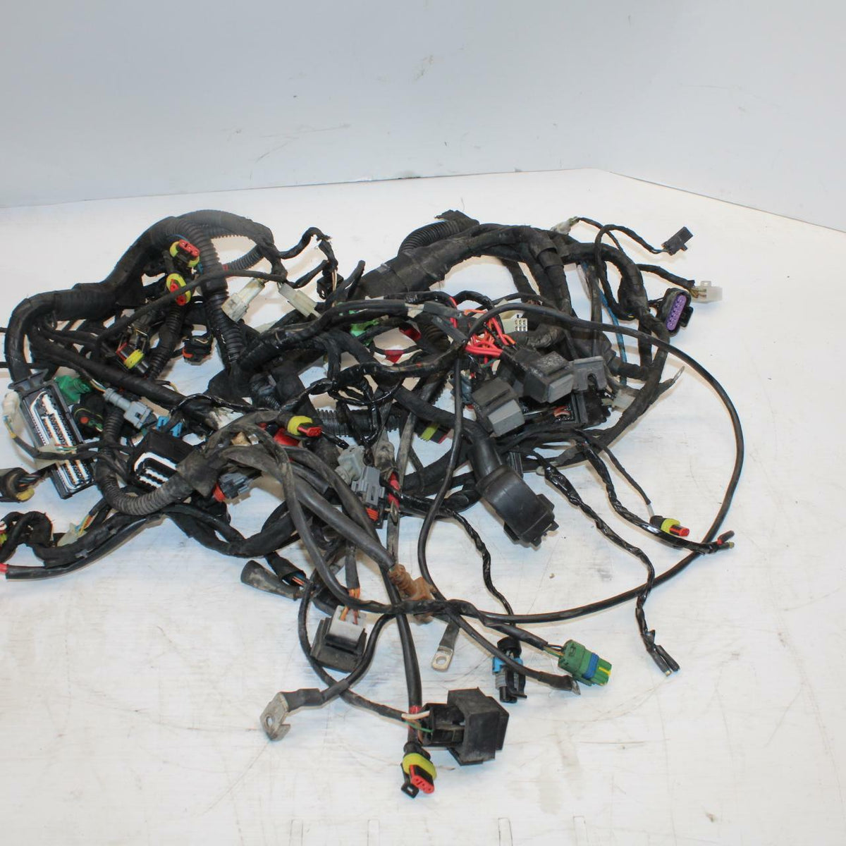 10-11 APRILIA RSV4 MAIN ENGINE WIRING HARNESS MOTOR WIRE LOOM BB268
