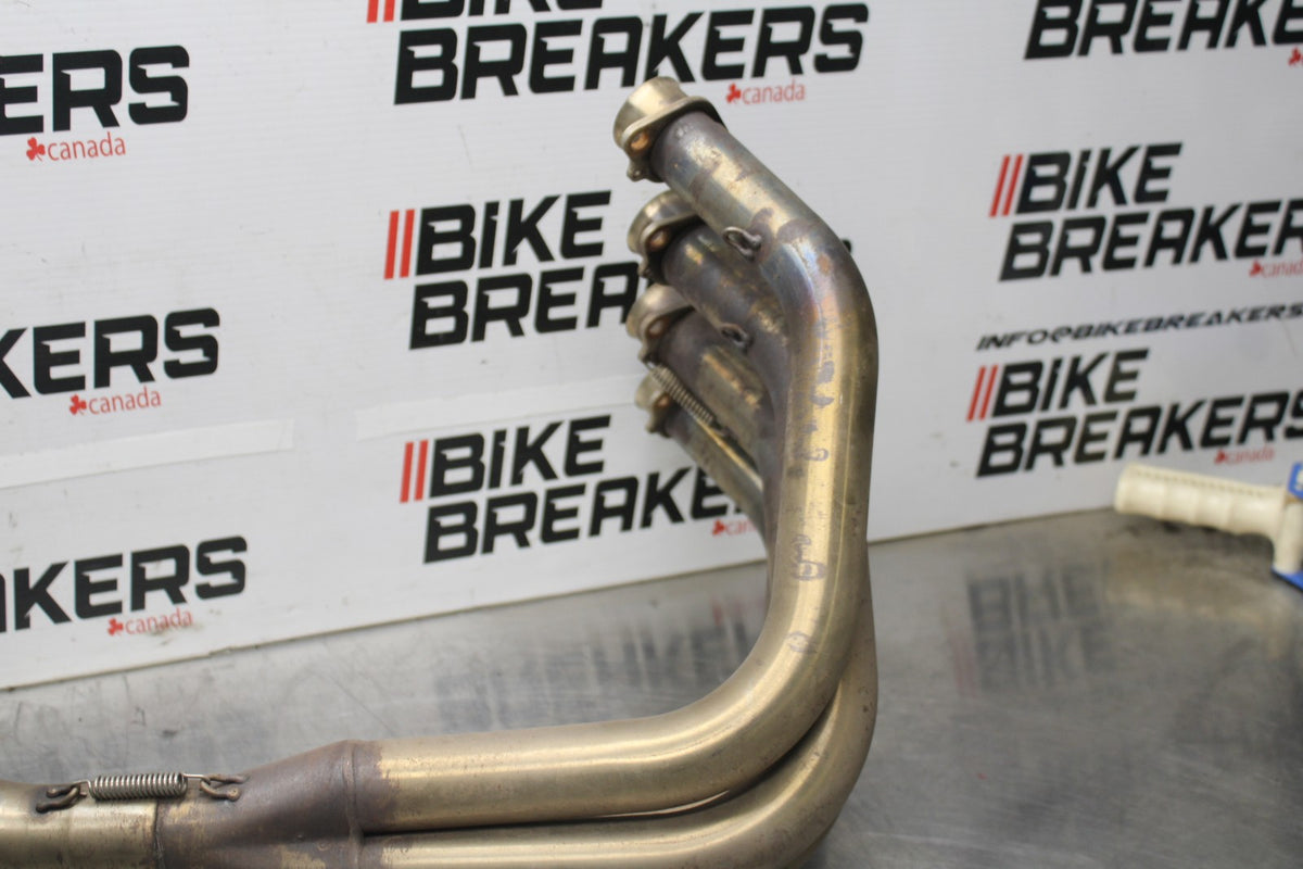 03-04 YAMAHA YZF R6 EXHAUST HEADER PIPES MANIFOLD BB890
