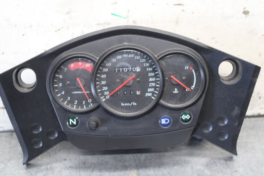 08-18 KAWASAKI KLR650 SPEEDO TACH GAUGE CLUSTER SPEEDOMETER TACHOMETER  BB707
