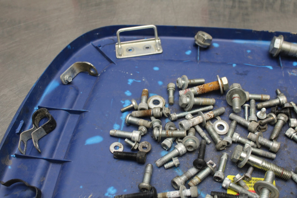 09 HARLEY-DAVIDSON SPORTSTER 1200 CUSTOM XL1200C MOUNTING BOLTS HARDWARE BB776