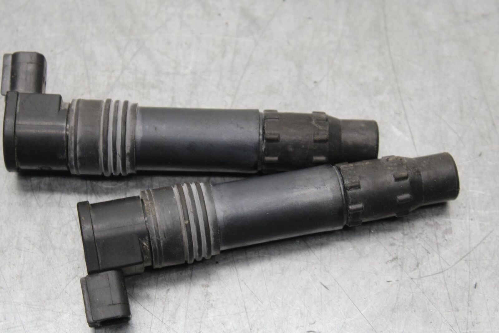 2014 Kawasaki Ninja 650 EX650E IGNITION COILS SPARK PLUG CAPS 21171-0028 BB569