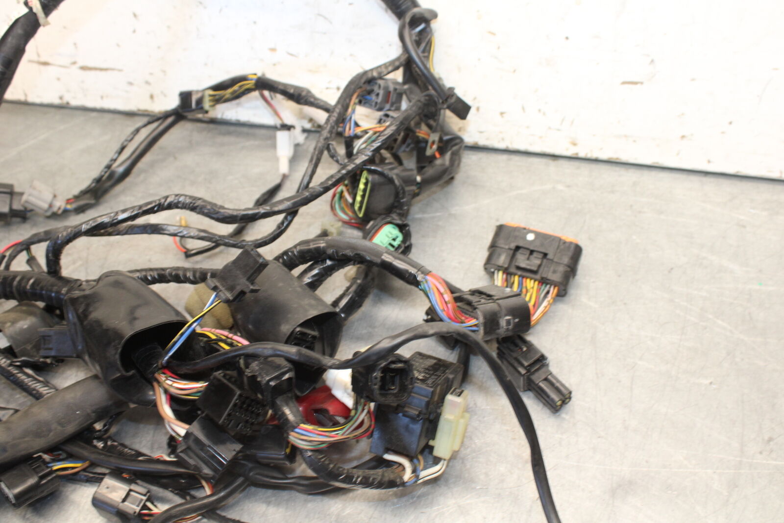 09-12 KAWASAKI NINJA ZX6R MAIN ENGINE WIRING HARNESS WIRE LOOM 26031-0793  BB698