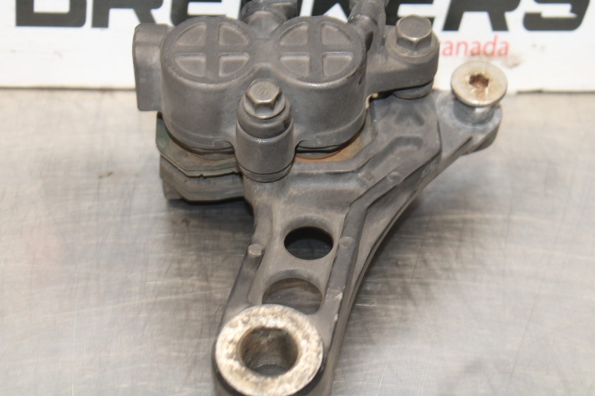 84 HONDA INTERCEPTOR 1000 VF1000F REAR BACK BRAKE CALIPER W MOUNT BRACKET BB878