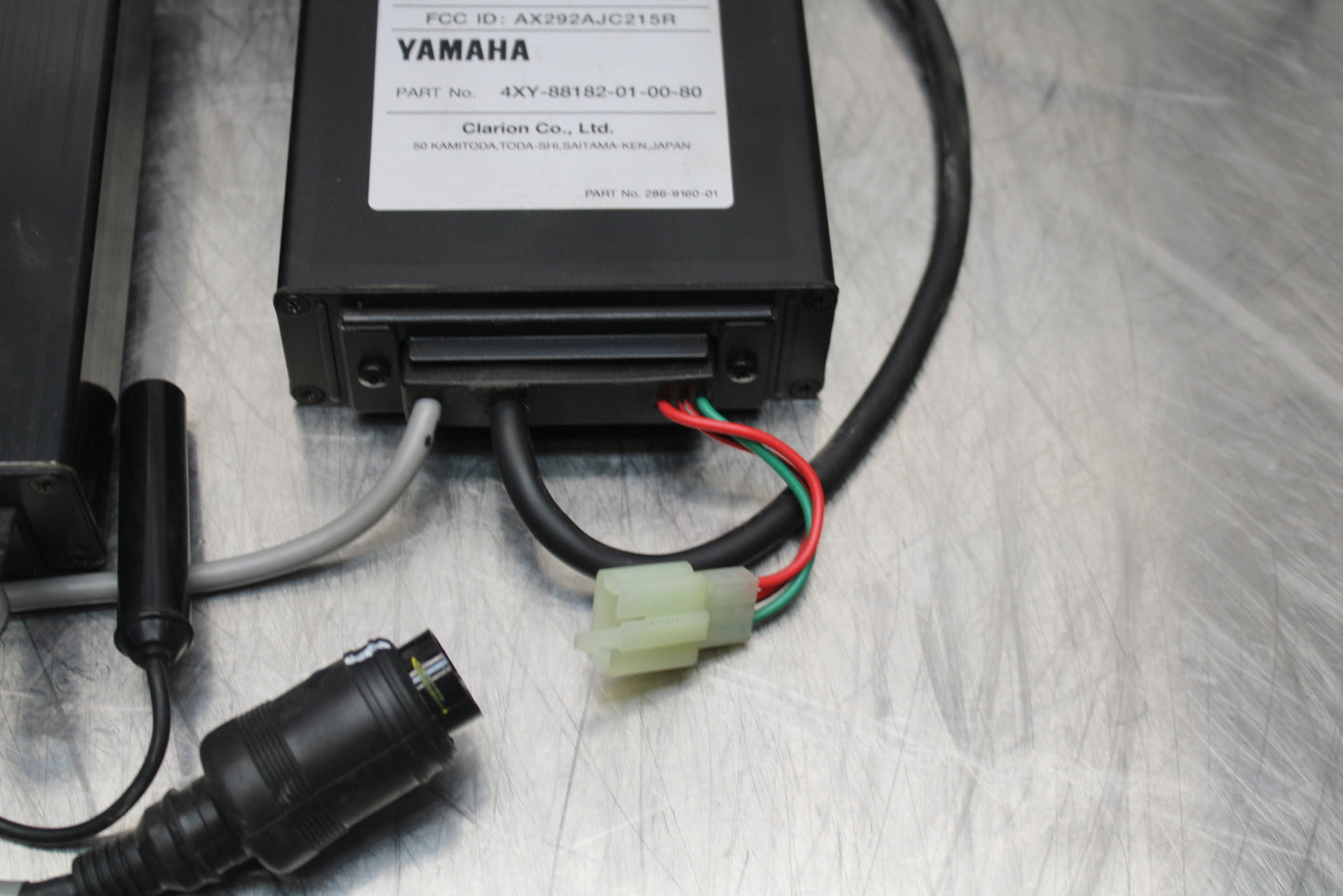 09 YAMAHA ROYAL STAR XVZ1300TF VENTURE CB RADIO STEREO CONTROL UNIT BB151