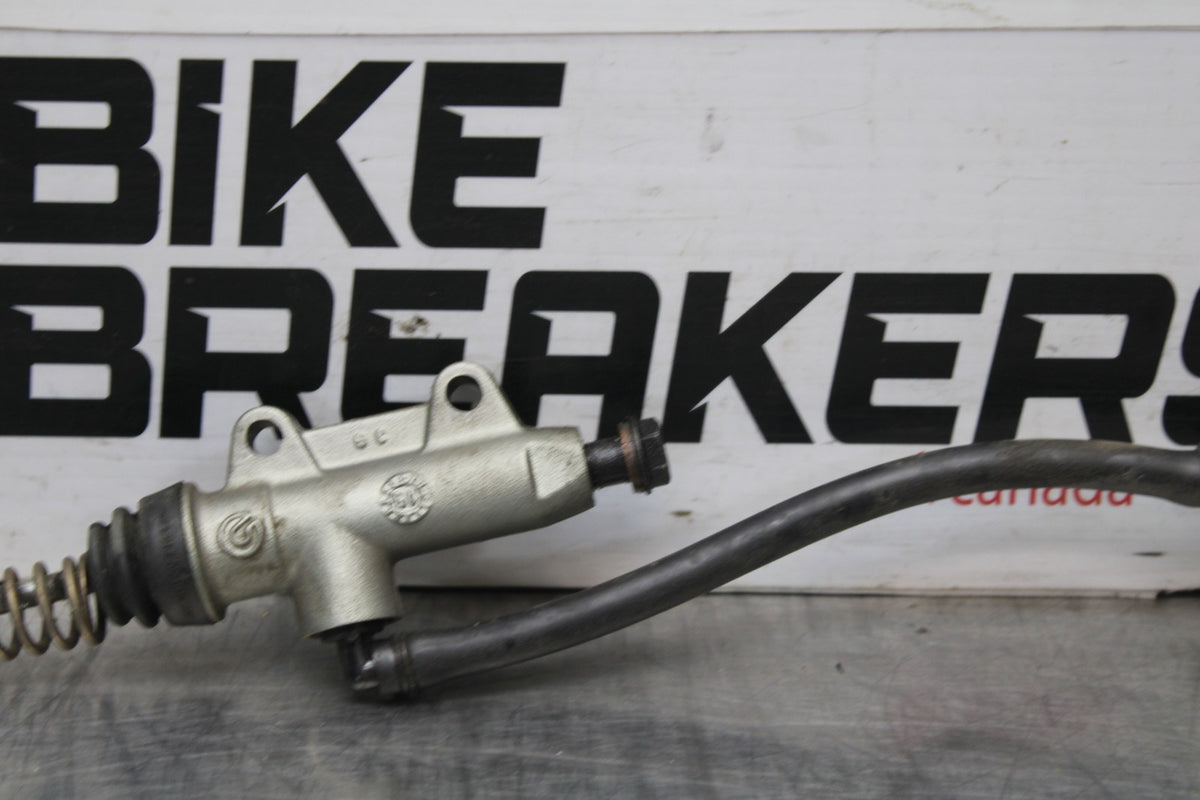 16 DUCATI 959 PANIGALE REAR BACK BRAKE MASTER CYLINDER W RESERVOIR BB912