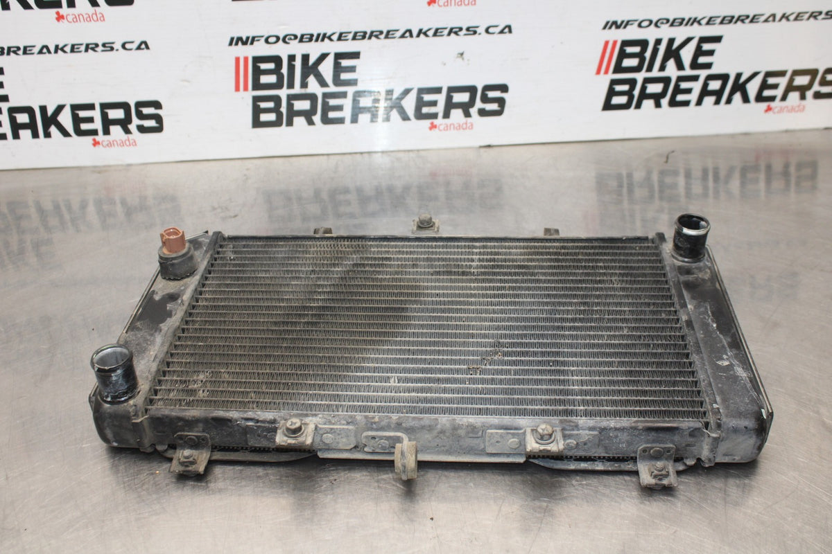 06 KAWASAKI Z750 ENGINE RADIATOR MOTOR COOLER COOLING RADIATER BB837