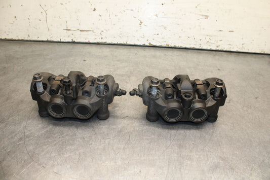 12-13 KAWASAKI Z1000 RIGHT LEFT FRONT BRAKE CALIPER SET PAIR CALIPERS BB743