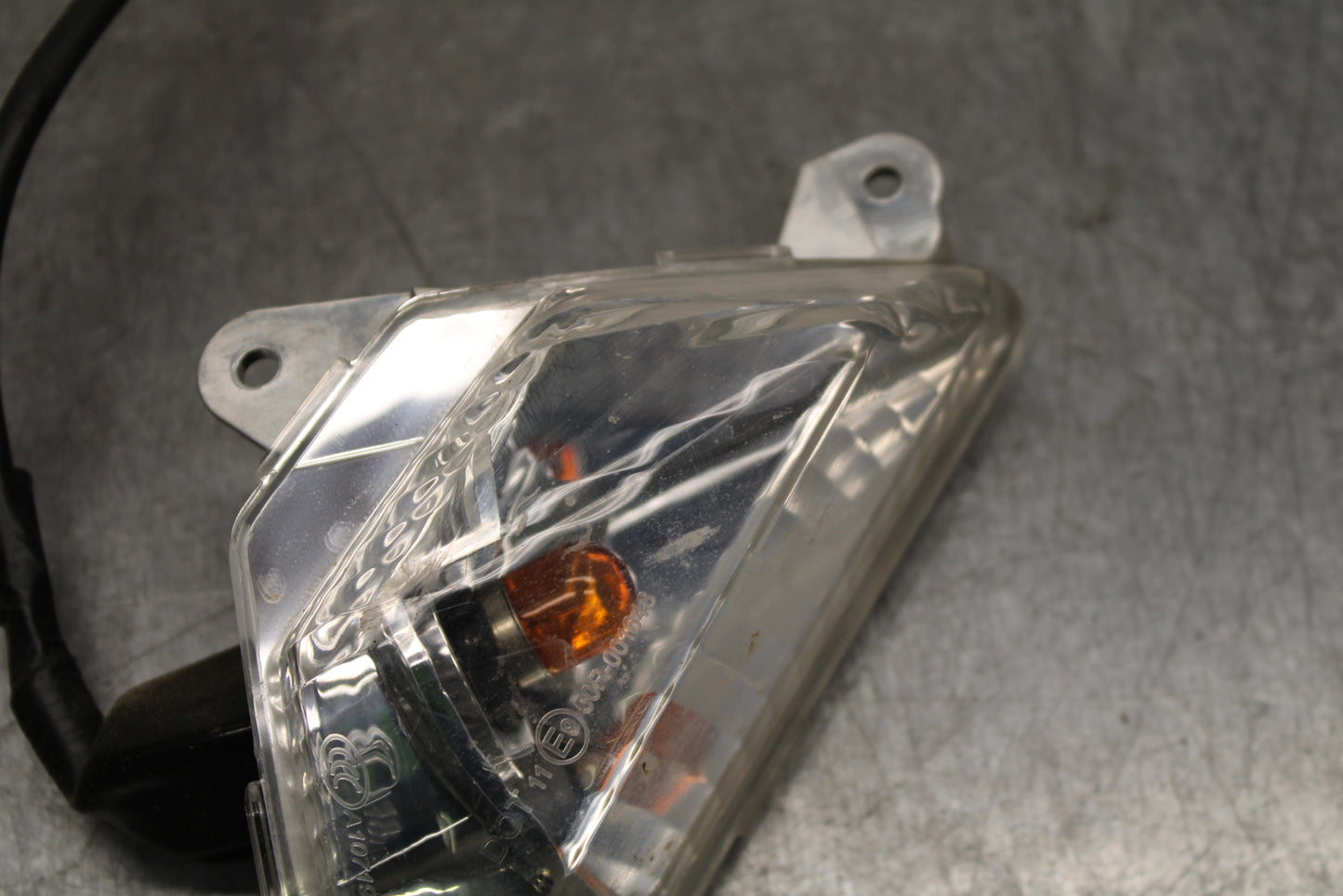 24 KAWASAKI NINJA 500 ABS RIGHT FRONT TURN SIGNAL LIGHT INDICATOR BB744