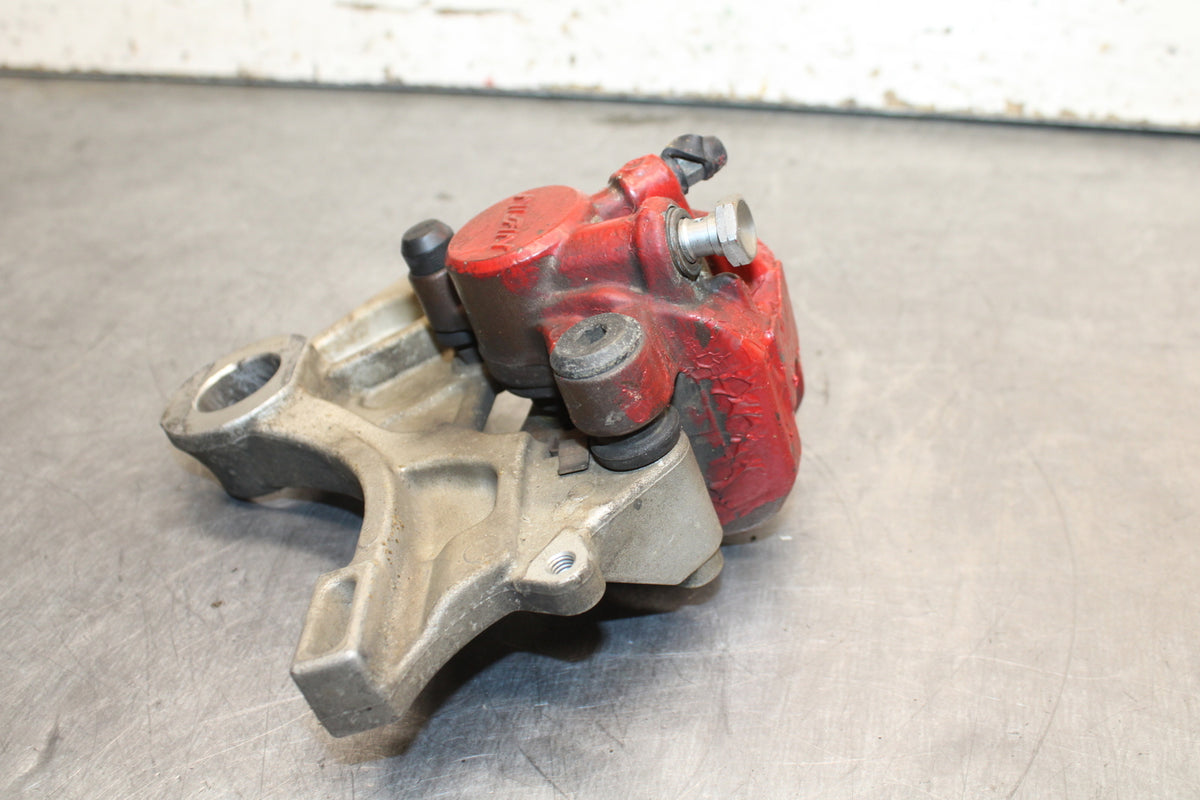 12-16 HONDA CBR1000RR REAR BACK BRAKE CALIPER W MOUNT BRACKET BB114