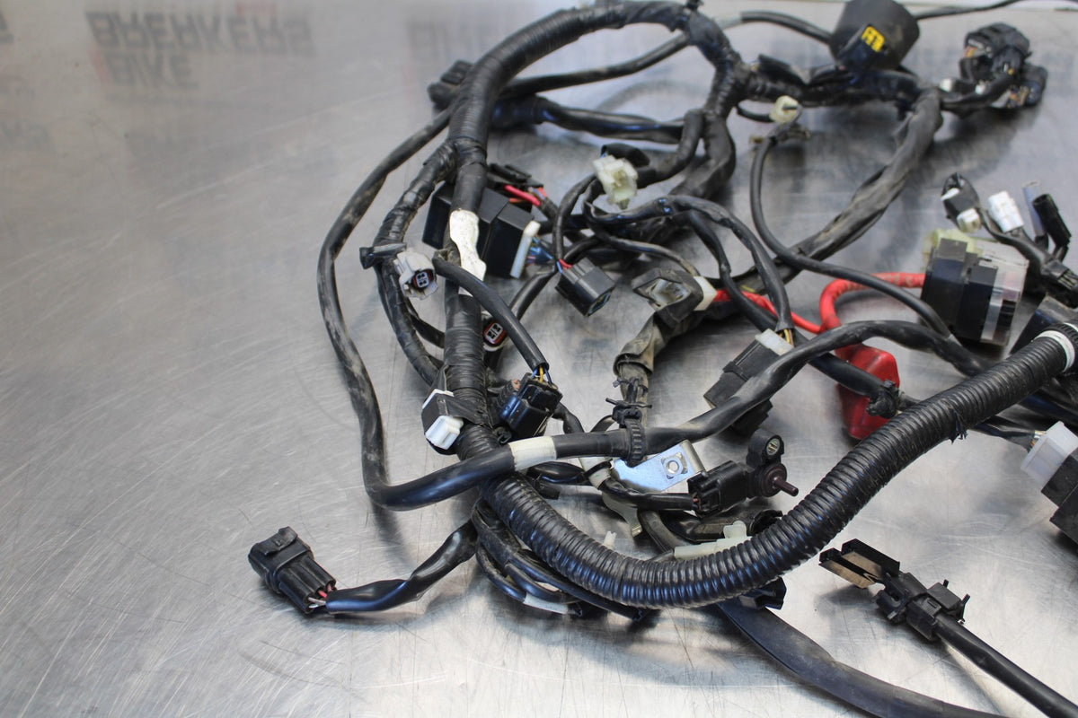 09 YAMAHA V STAR 950 MAIN ENGINE WIRING HARNESS MOTOR WIRE LOOM BB172