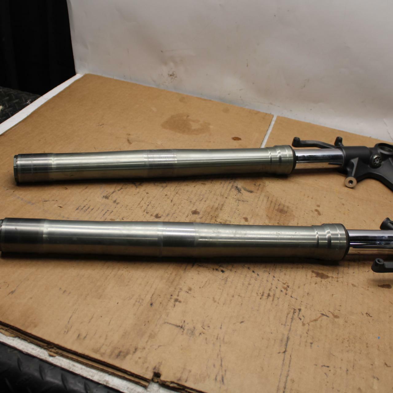 09-12 KAWASAKI NINJA ZX6R FRONT FORKS SHOCK SUSPENSION SET PAIR BB383