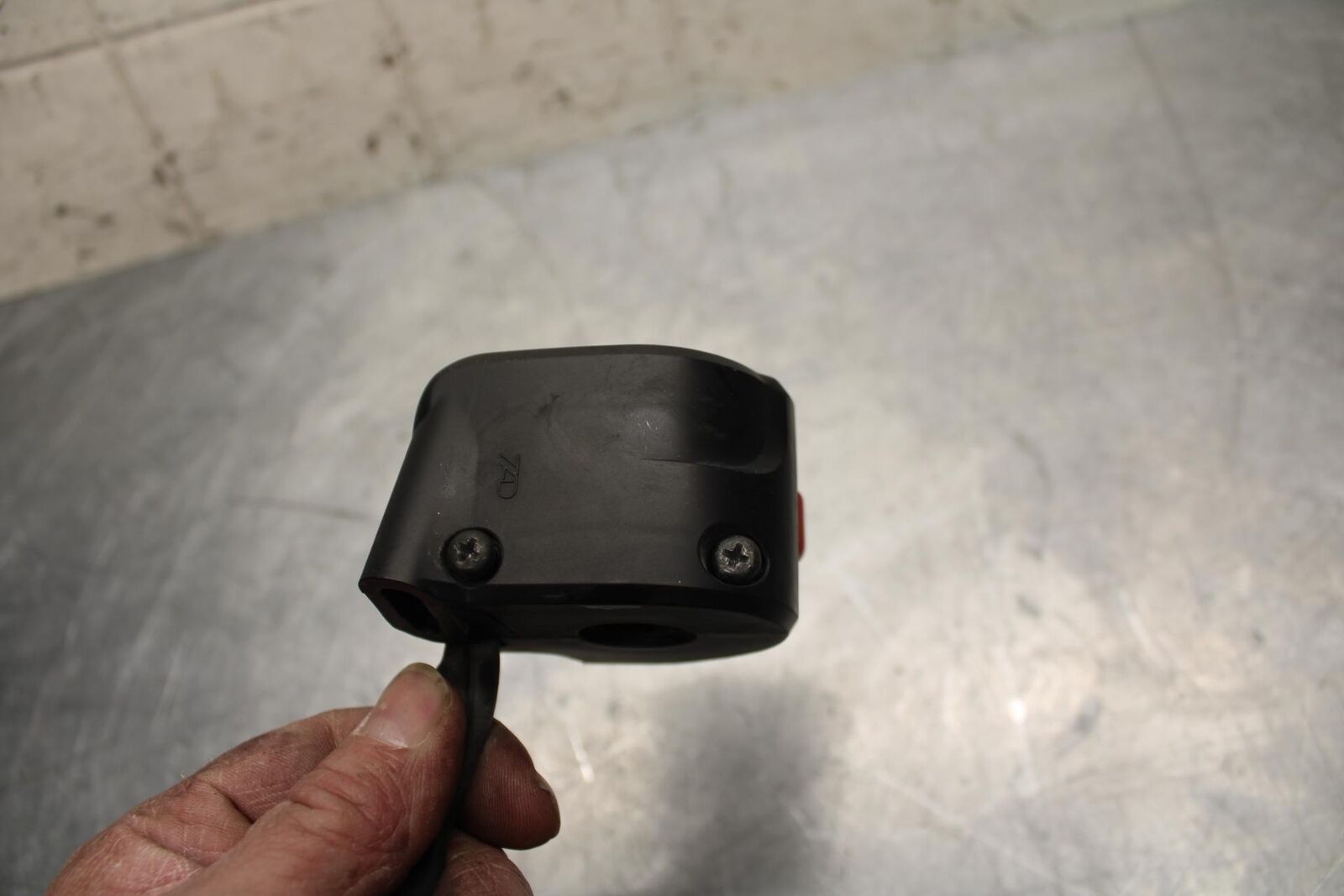 11 KAWASAKI NINJA 650 ER EX 650 RIGHT CLIP ON HANDLE KILL OFF START SWITCH BB503