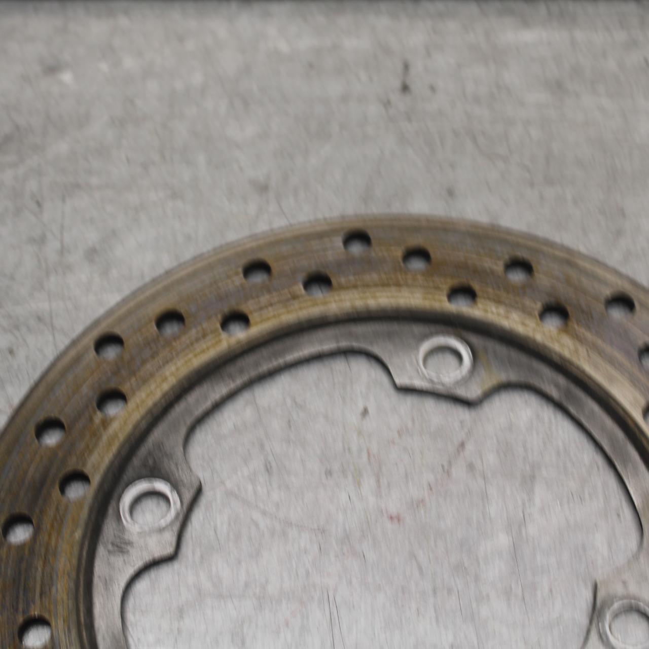 01-06 HONDA CBR600F4I REAR ROTOR BACK BRAKE DISC 42650-MBW-A11 BB644