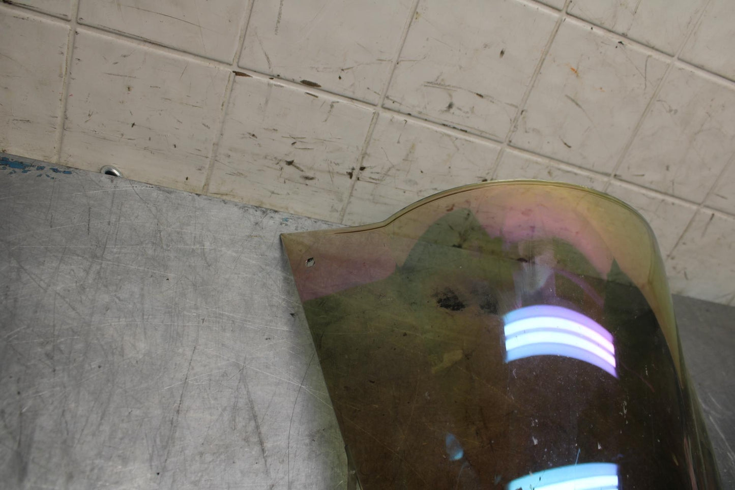 03 KAWASAKI ZX12R AFTERMARKET DOUBLE BUBBLE WINDSHIELD WINDSCREEN  BB472