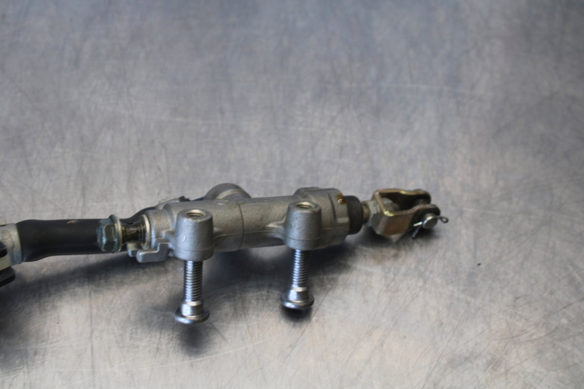 03-06 KAWASAKI Z1000 REAR BACK BRAKE MASTER CYLINDER W RESERVOIR BB164