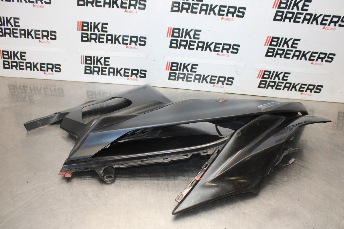 23 YAMAHA YZF R3 LEFT LOWER MID UPPER SIDE FAIRING COWL BB003