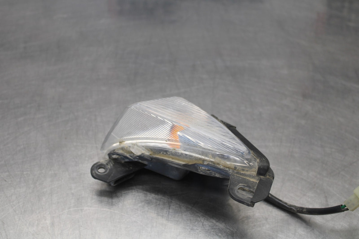 08 KAWASAKI ZX6R RIGHT FRONT TURN SIGNAL LIGHT INDICATOR BB896