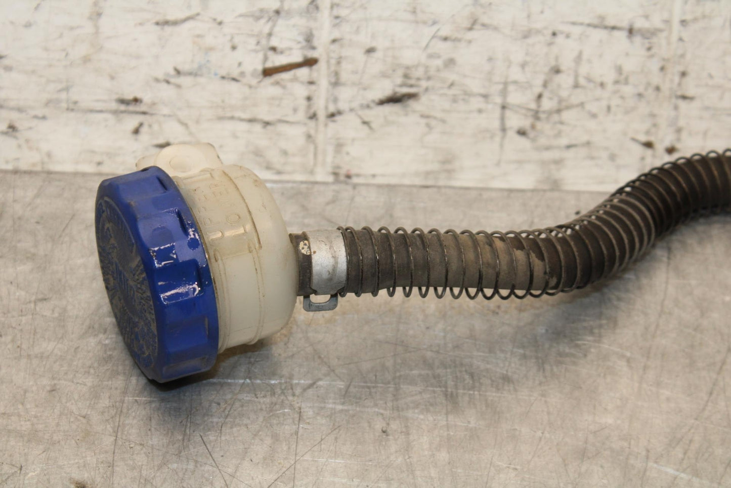 00-01 KAWASAKI ZZR600 REAR BACK BRAKE MASTER CYLINDER W RESERVOIR BB568