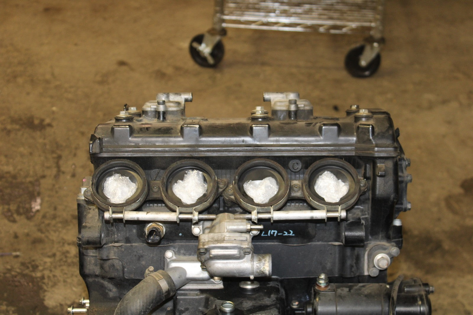 08 KAWASAKI NINJA ZX10R ENGINE MOTOR BB201