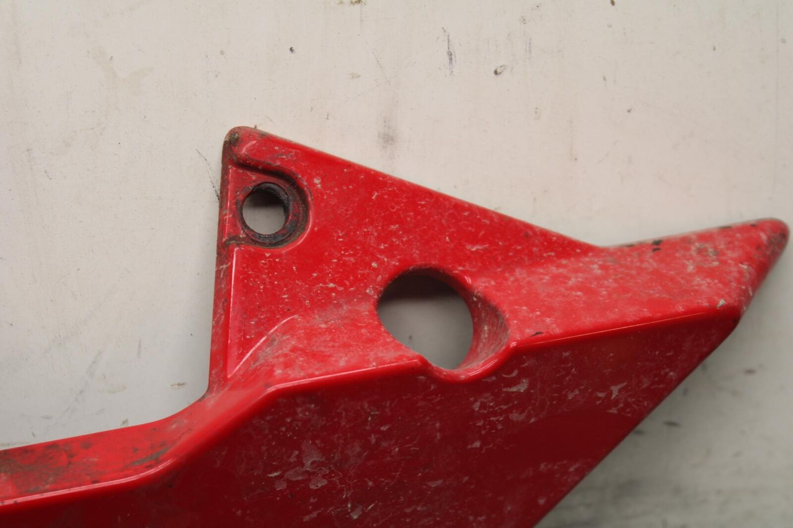 09-12 KAWASAKI NINJA ZX6R LEFT LOWER BOTTOM BELLY SIDE FAIRING COWL BB640