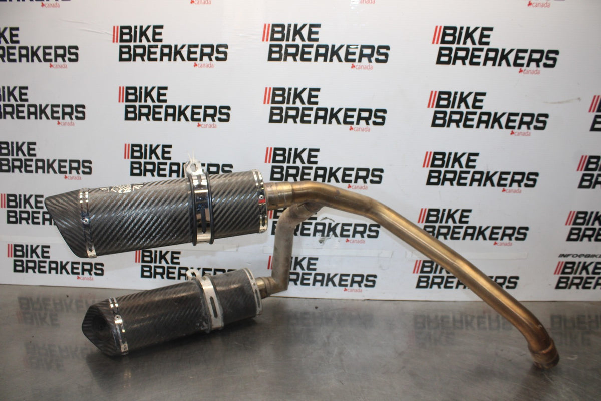 06-07 HONDA INTERCEPTOR 800 VFR800 EXHAUST MUFFLER SLIP ON CAN SILENCER BB917
